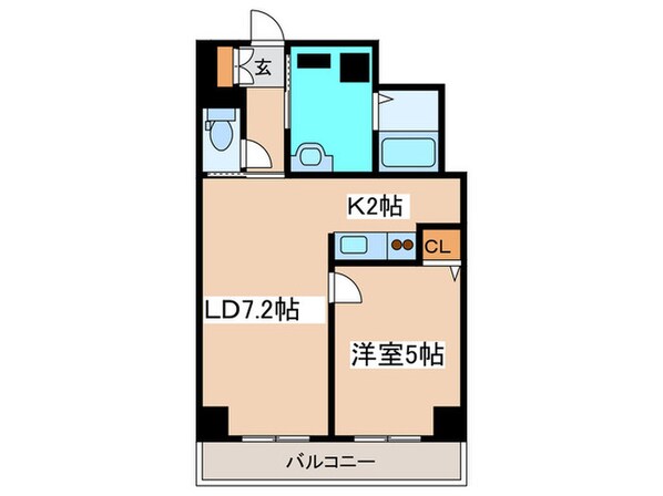 エアリ－元町の物件間取画像